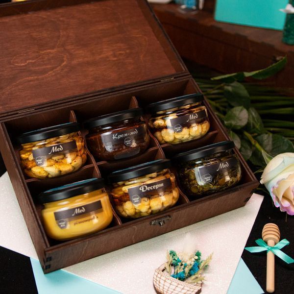 Gift set "Spring Palette" for 6 flavors for a girl
