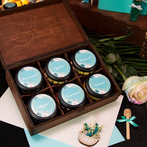 Gift set "Spring Palette" for 6 flavors for a girl