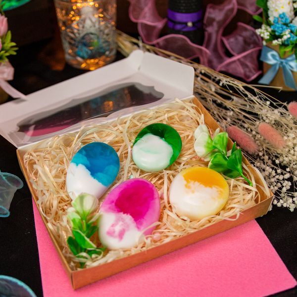 Soap 3D stones "Assorted colors"