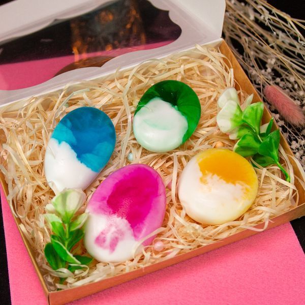 Soap 3D stones "Assorted colors"